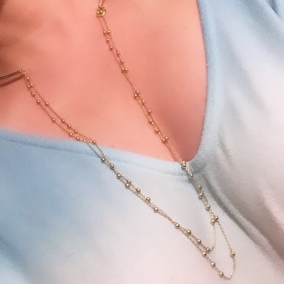 Gold DKNY Necklace - Picture 2 of 3